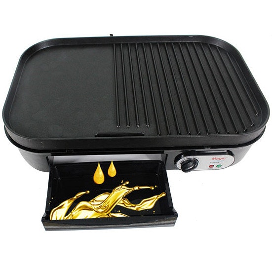 6. Magic Korea Bếp Nướng Điện Không Khói Magic Korea A24 (1800W, 40.5×27.6×8.8cm) 1
