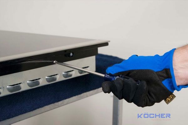 Cách thay bếp từ bị vỡ mặt kính 2