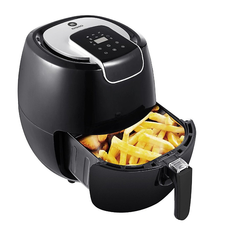 Nồi chiên không dầu điện tử Mishio MK-165 5.5L – Màu đen – Mishio Kachi Việt Nam