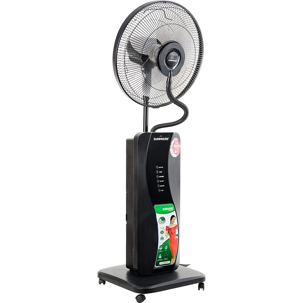 QUẠT PHUN SƯƠNG SUNHOUSE SHD7822 - Hàng chính hãng, giao hàng toàn quốc, bảo hành 12, 24, 36 tháng tùy sản phẩm, trả góp 0% qua công ty tài chính và thẻ tín dụng ngân hàng.