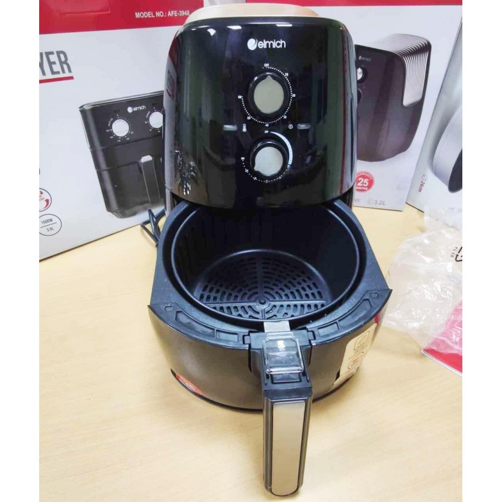 Nồi Chiên Không Dầu Elmich AFE-3947 Dung Tích 3.2 Lít 1500W Xuất Xứ CH Séc Hàng Chính Hãng, Giá tháng 3/2021